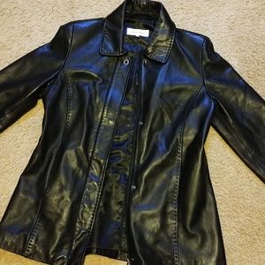 Calvin Klein leather jacket